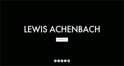 Desktop Screenshot of lewisachenbach.com